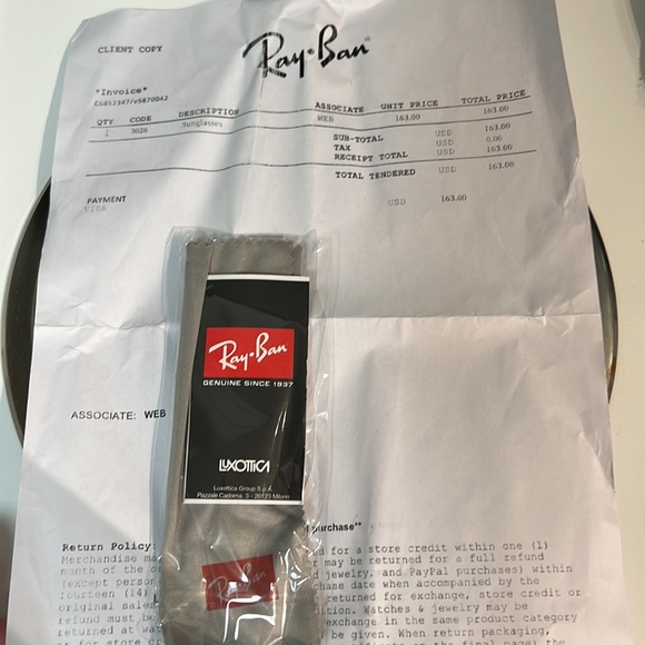 Rayban Aviator large Metal [ All Black ] - Picture 5 of 5